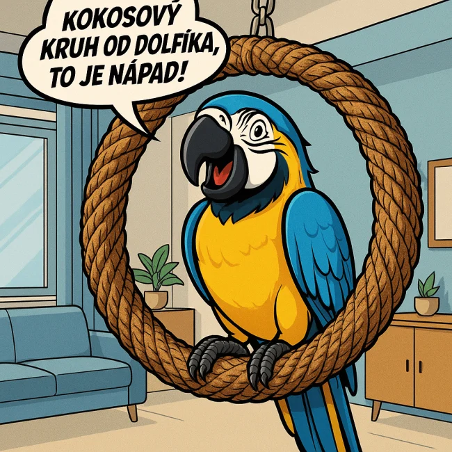 Kruh z kokosového lana - Obrázek 6