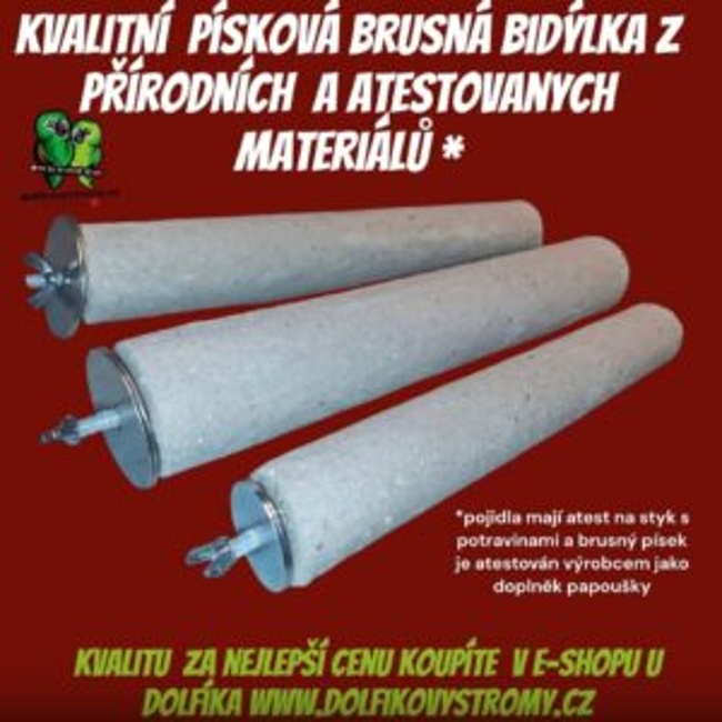 Pískové brusné bidýlko