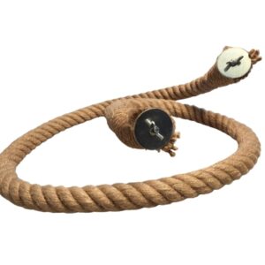 Bidlo z jutového lana do klece