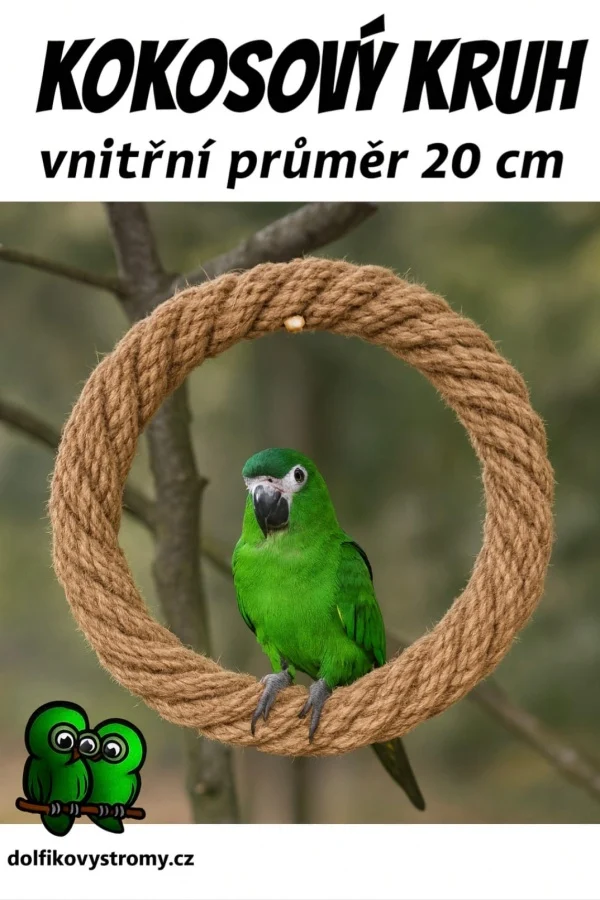 Kruh z kokosového lana - Obrázek 4