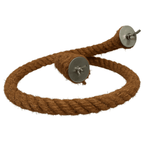 Bidlo  z kokosového  lana do klece