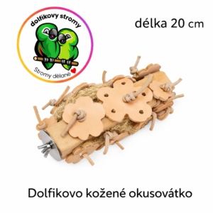 Okusovátko s kůží do klece