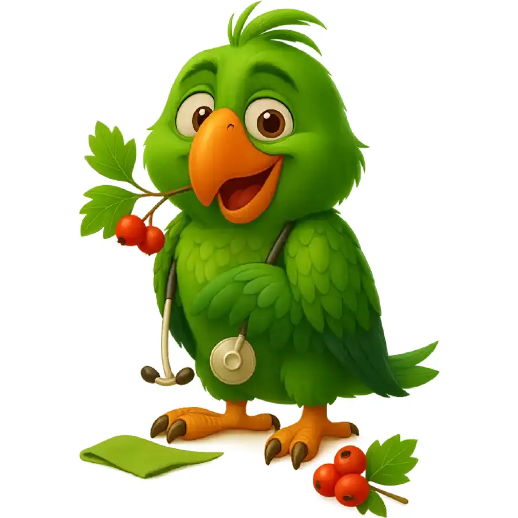 Přínosy hlohu pro papoušky