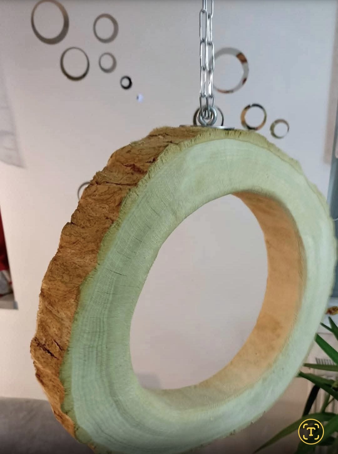 Kruhová houpačka z masivu - Obrázek 7