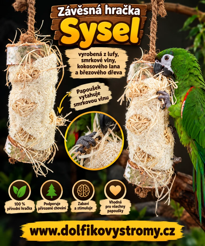 Závěsná hračka "SYSEL"